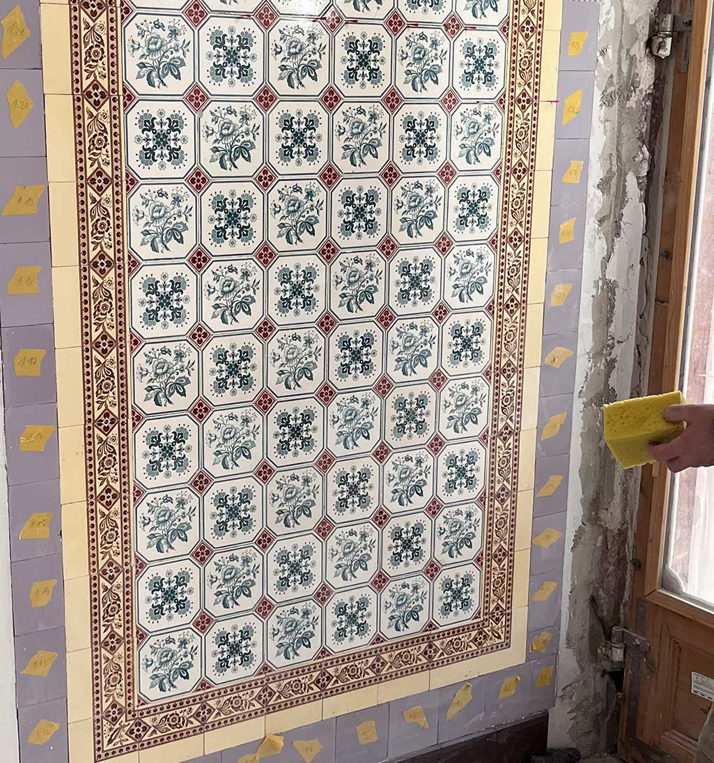 Fliesenrestauration in Nürnberg Maxfeld - Projektbild